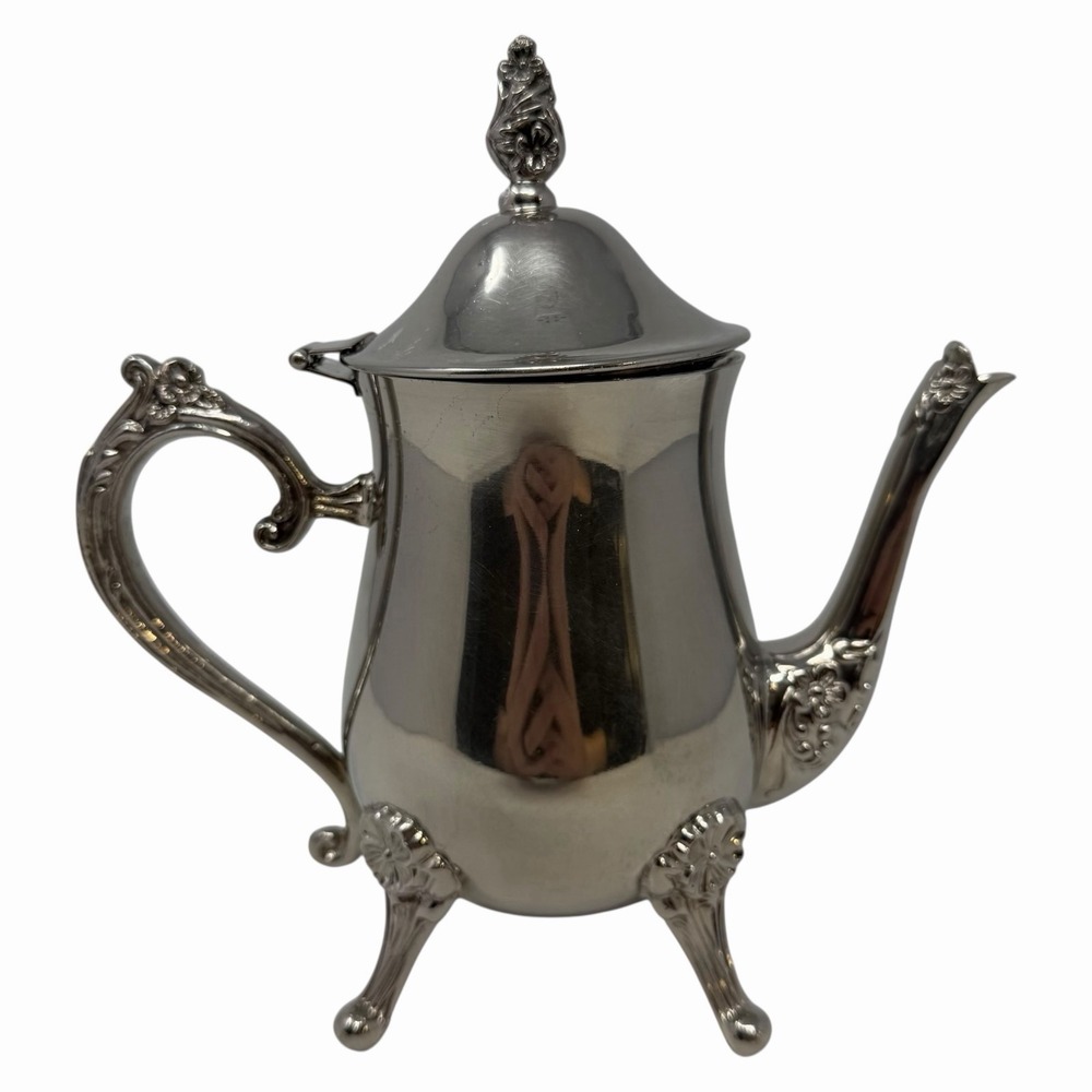 International‎ Silver Company Silverplate Handcrafted Vintage Coffee Pot 9.5"